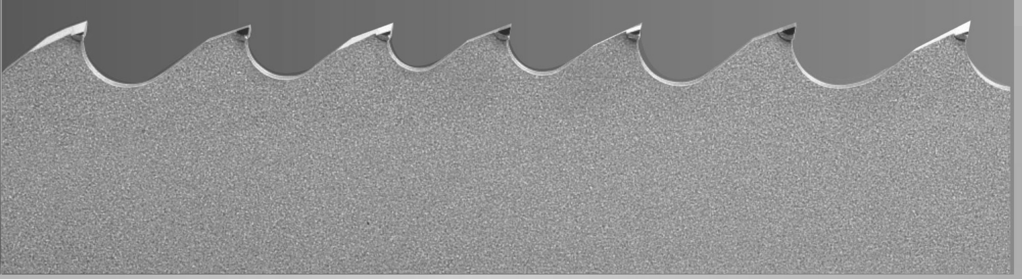 Evertec CT-ALU XS bandsaw blade teeth